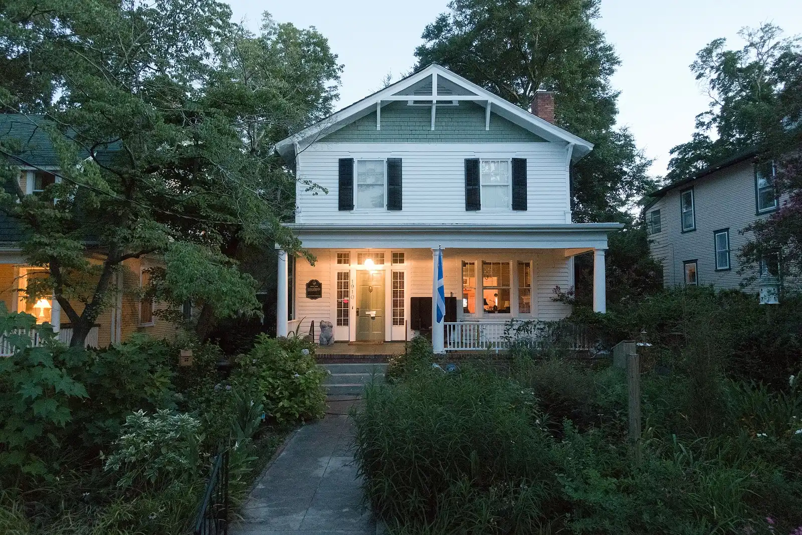 The Riviere Residence, a two-story house on Princess Street in Wilmington