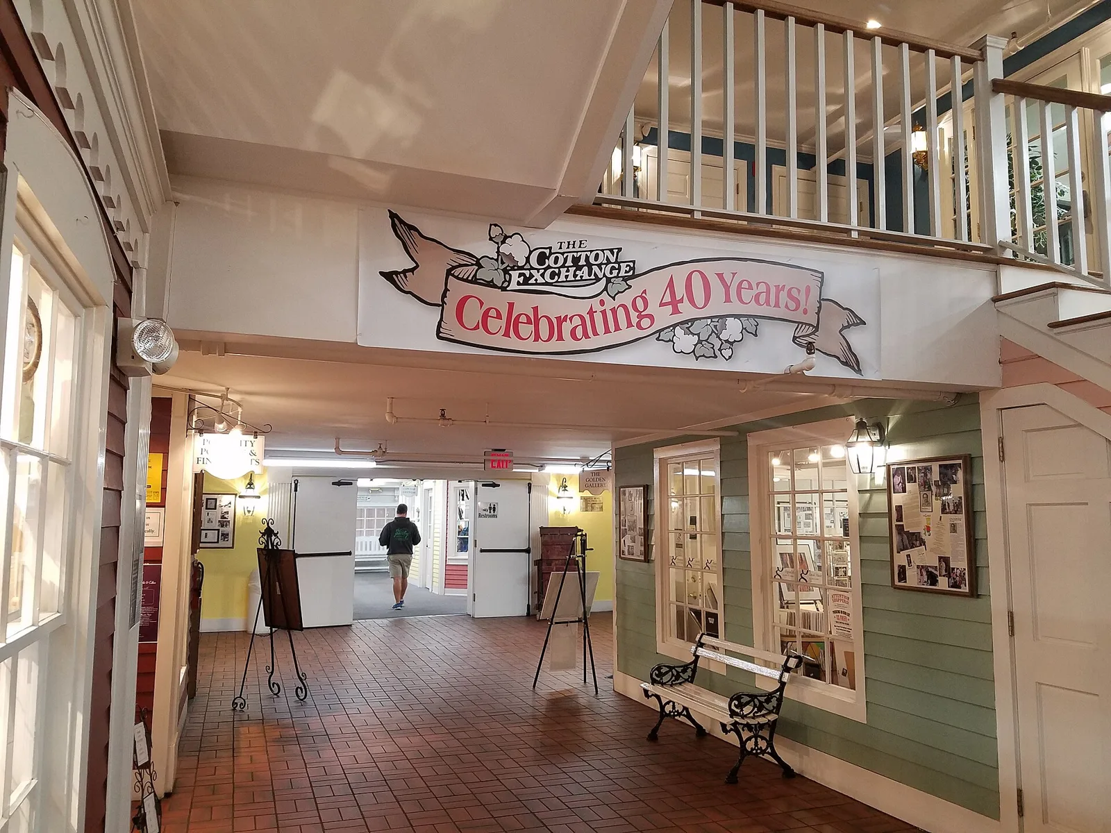 Inside the Cotton Exchange on North Water Street in downtown Wilmington, a complex of shops and restaurants that includes Paddy's Hollow.